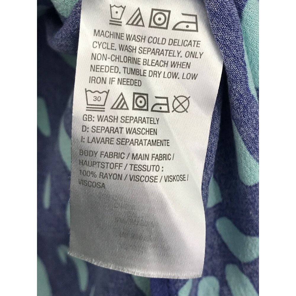 All Worthy Hunter McGrady Printed Duster Cardigan Medium Wide Leg Pant 14 - Picture 7 of 8